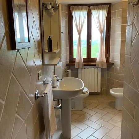 公寓 Casa Pastano Stunning Farmhouse In Italian Hills